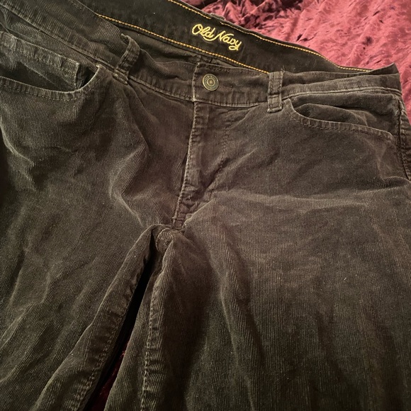 Black corduroy, Old Navy jeans - Picture 3 of 3